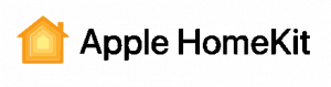 Grafika przedstawiająca Logo Apple HomeKit